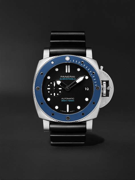 panerai submersible azzurro 42mm limited edition|panerai submersible azzurro limited edition.